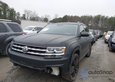 2020 Volkswagen Atlas 2.0T Se W/Technology from USA, damaged, VIN 1V2WP2CA6LC501319